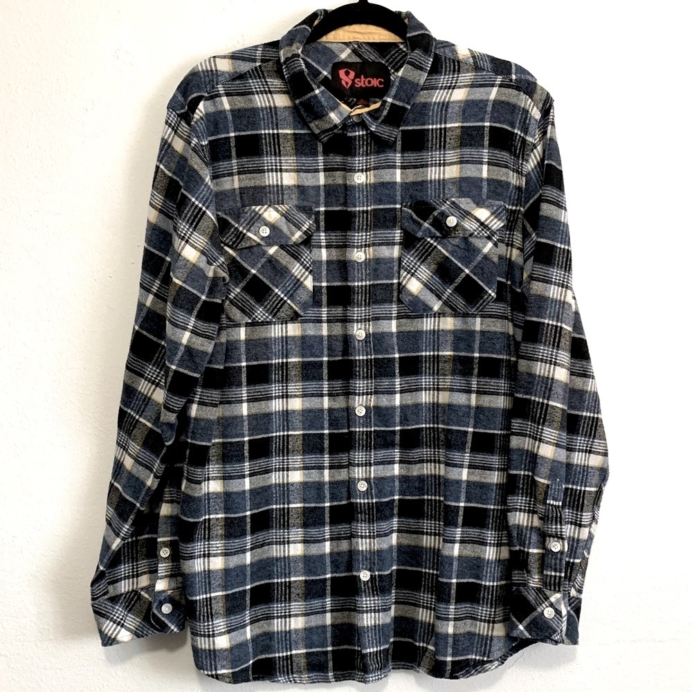 Stoic Plaid Buttoned Shirt